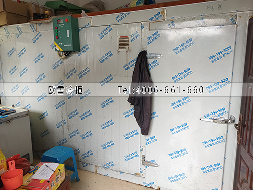 茶葉冷凍冷庫(kù)安裝.jpg
