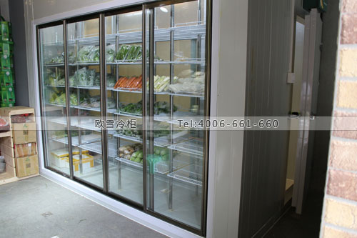 廣東省深圳市南山區(qū)鮮滿園蔬菜保鮮展示柜